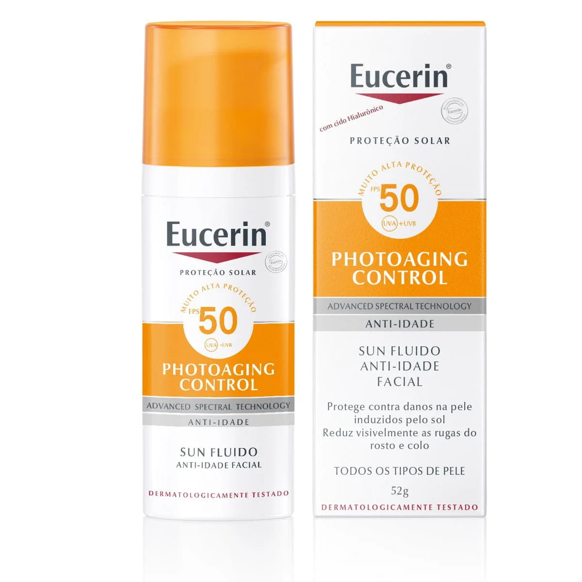 Eucerin Sun Anti-Idade Protetor Solar Facial FPS 50 50g