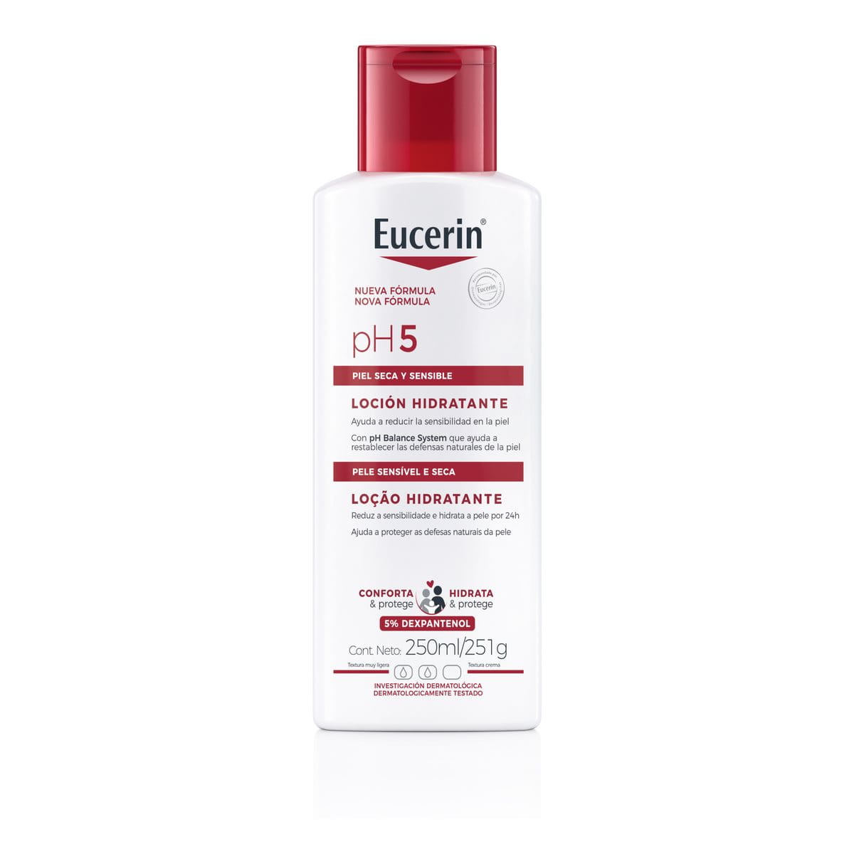 Eucerin pH5 Loção Hidratante Corporal 250ml para Pele Sensível