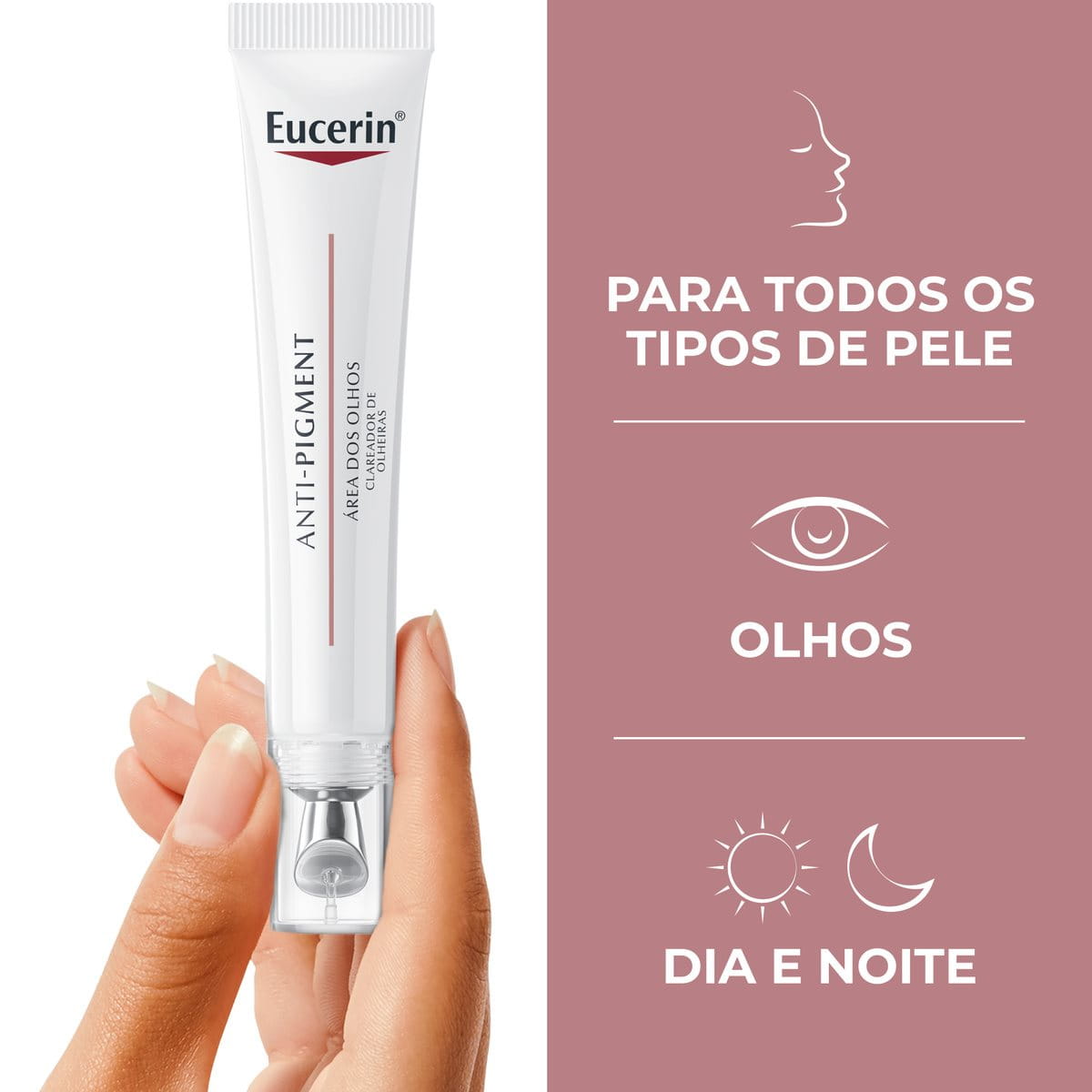 Eucerin Anti-Pigment Creme Clareador de Olheiras com Thiamidol 15ml