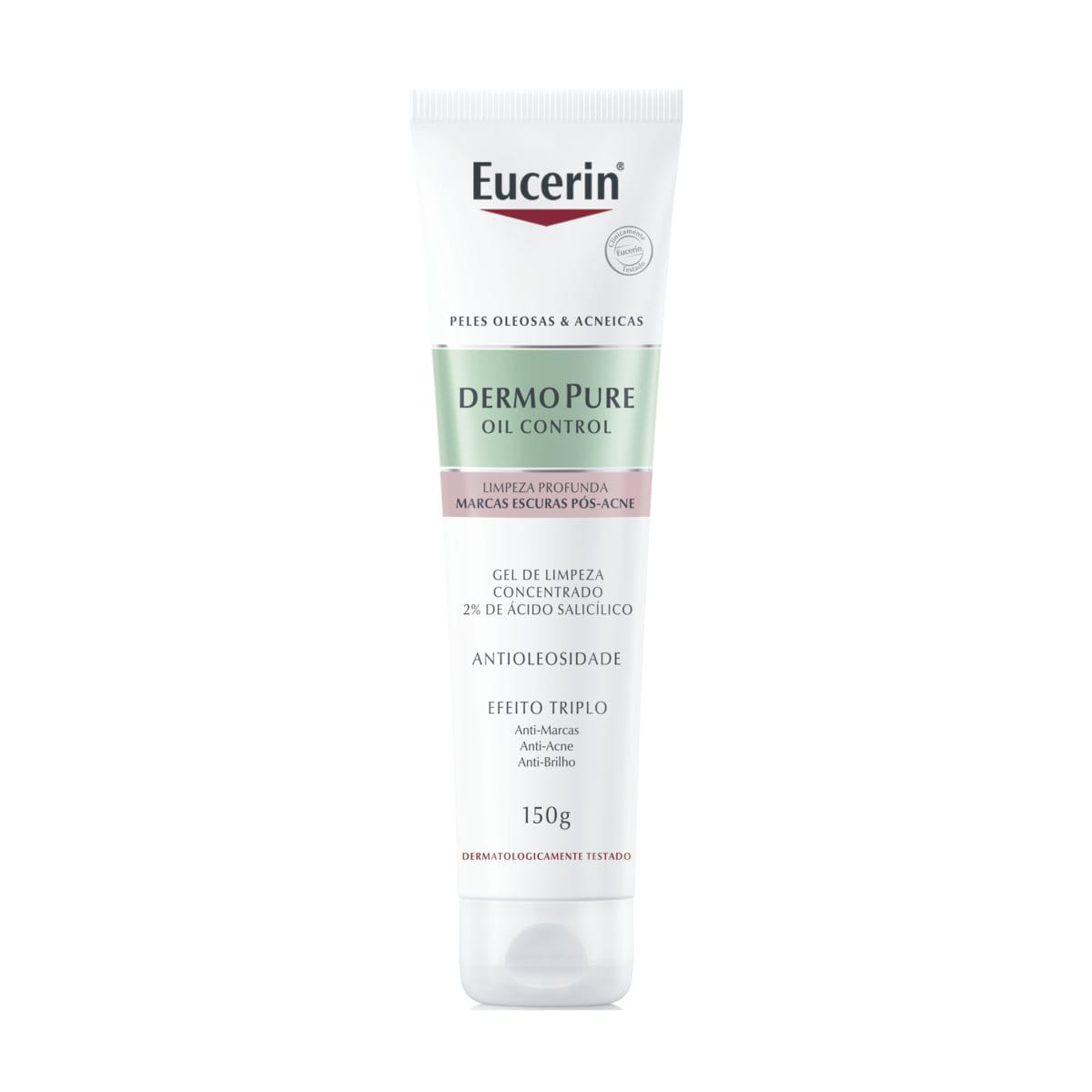 Gel de Limpeza Facial Eucerin Dermo Pure 150g Controle Acne