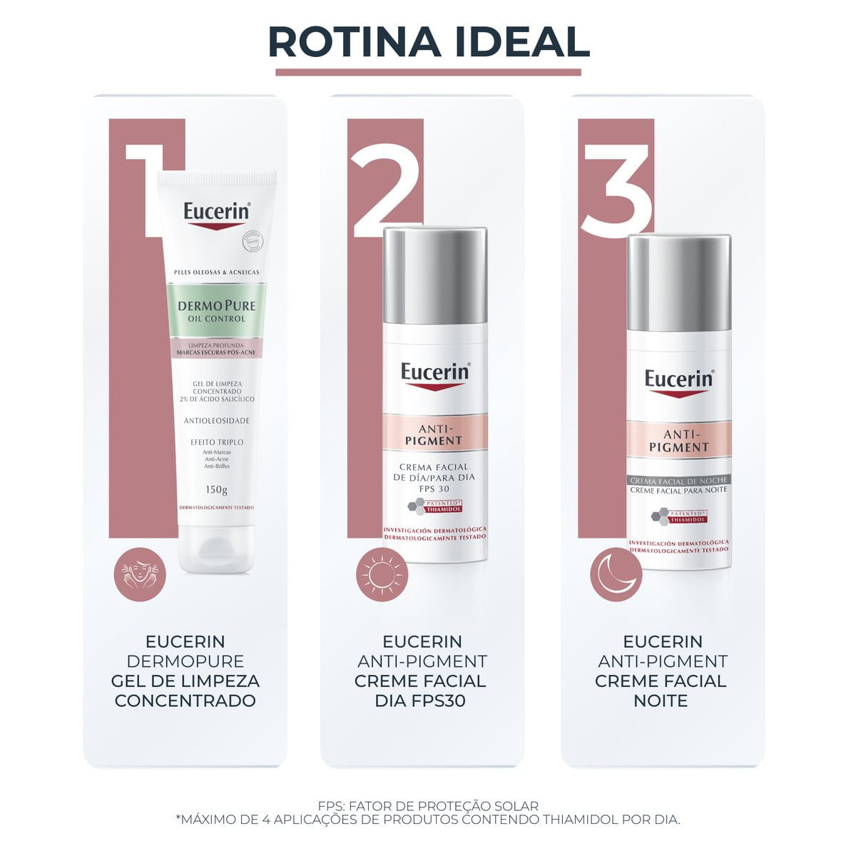 Eucerin Anti-Pigment Creme Clareador Facial Noite 50ml Tratamento Intensivo